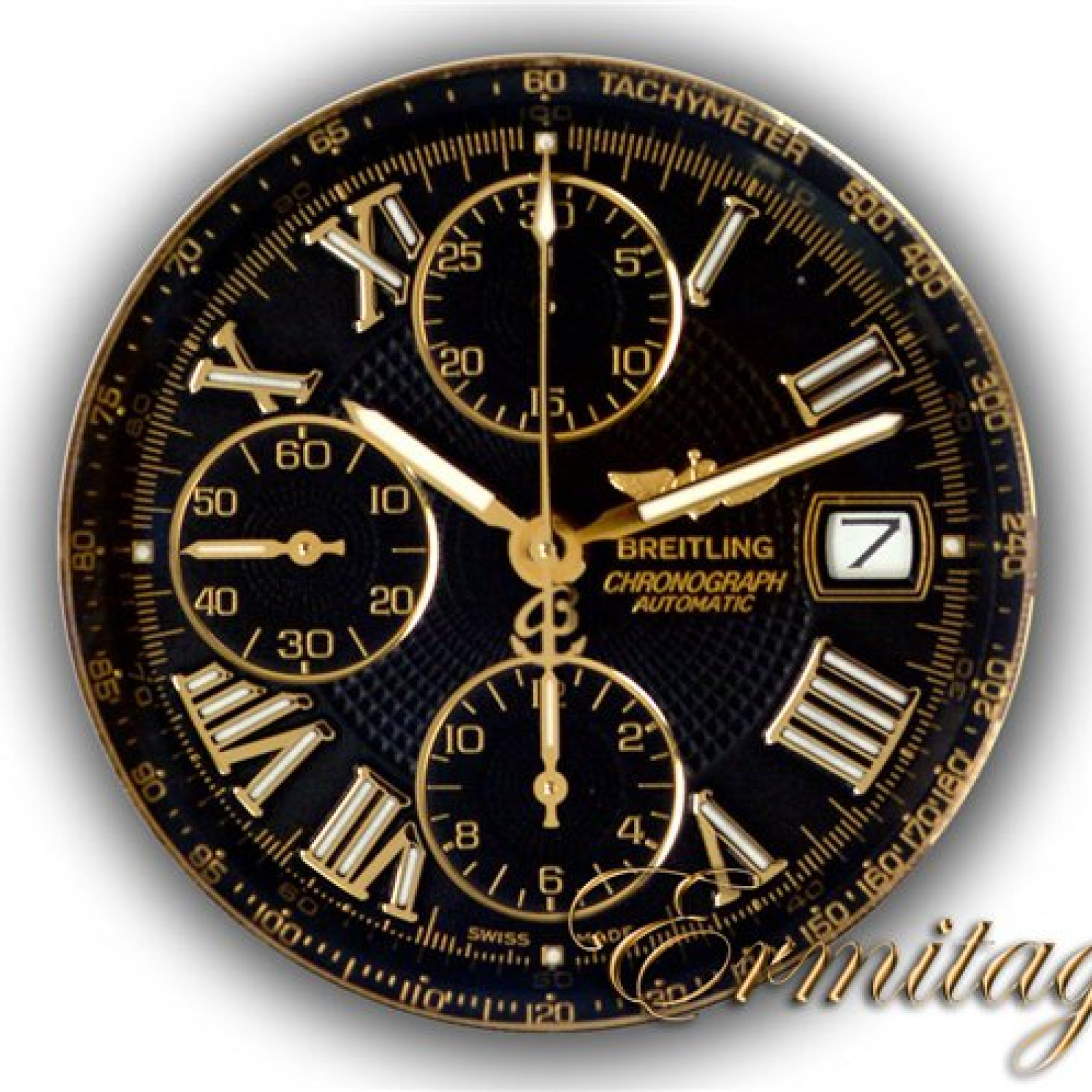 Breitling Windrider Crosswind Chronograph K13055 Gold